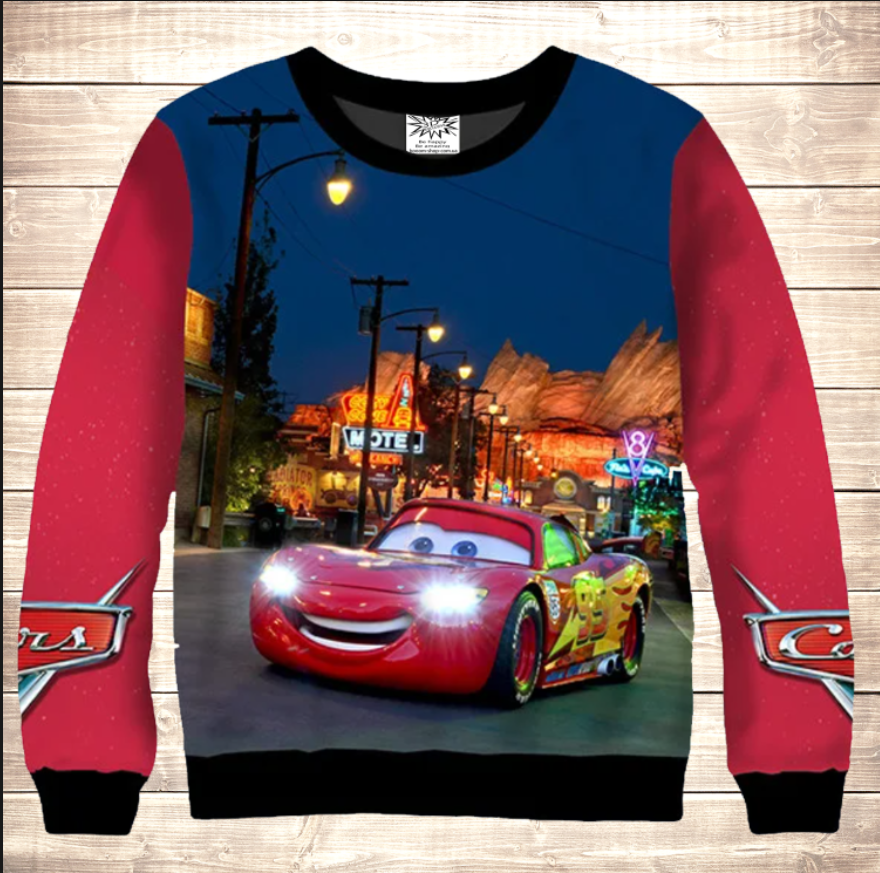 Sweatshirt, Langarmshirt, Pulli, Pullover, Cars, Lightning McQueen