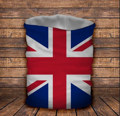 Бафф з 3D принтом Британський прапор 1289026232 фото