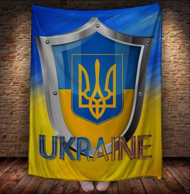 Плед з 3D принтом - Україна 1623964931 фото