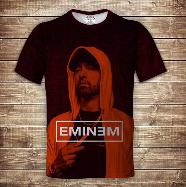 Футболка 3D EMINEM PHOTO 931019436 фото