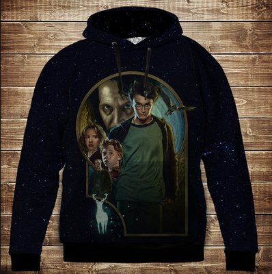 Harry Potter and the Prisoner of Azkaban 3D Print Hoodie Children's and adult sizes.