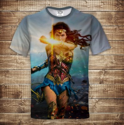 Футболка 3D Диво жінка Wonder Woman 557881554 фото