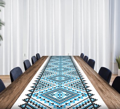 Раннер (доріжка на стіл) з принтом Вишиванка 1746140000 фото