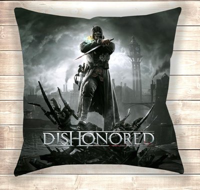 Подушка 3D Dishonored 1219377211 фото