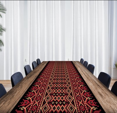 Раннер (доріжка на стіл) з принтом Вишиванка 1746168814 фото