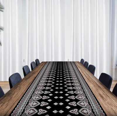 Раннер (доріжка на стіл) з принтом Вишиванка 1746169477 фото