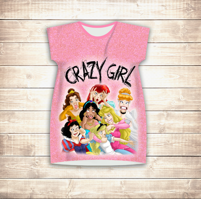 Плаття-туніка 3D для дівчат Crazy Girl 1184118921 фото