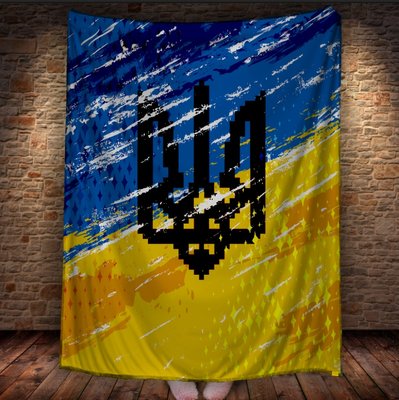 Плед з 3D принтом - Україна 1623962242 фото